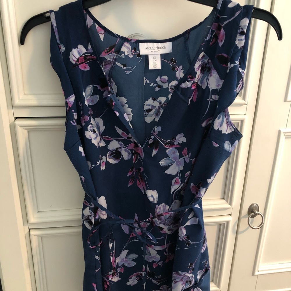 Tie waist blouse -maternity